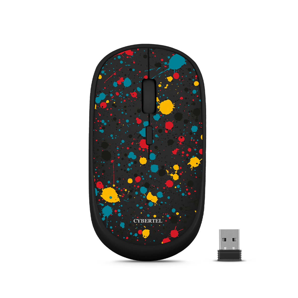 Mouse Inalámbrico  WIFI + BT IPANEMA M501K-3M, Recargable