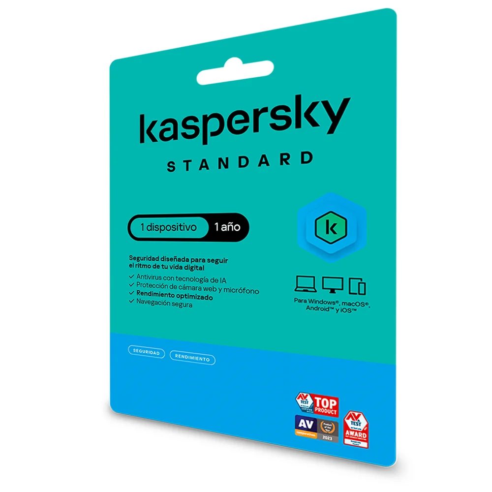 Antivirus Kaspersky Standard 1 Dispositivo imagen 3