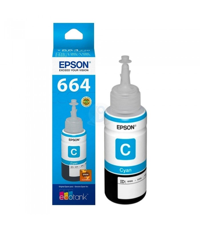 Tinta Epson 664 Cyan 70ml