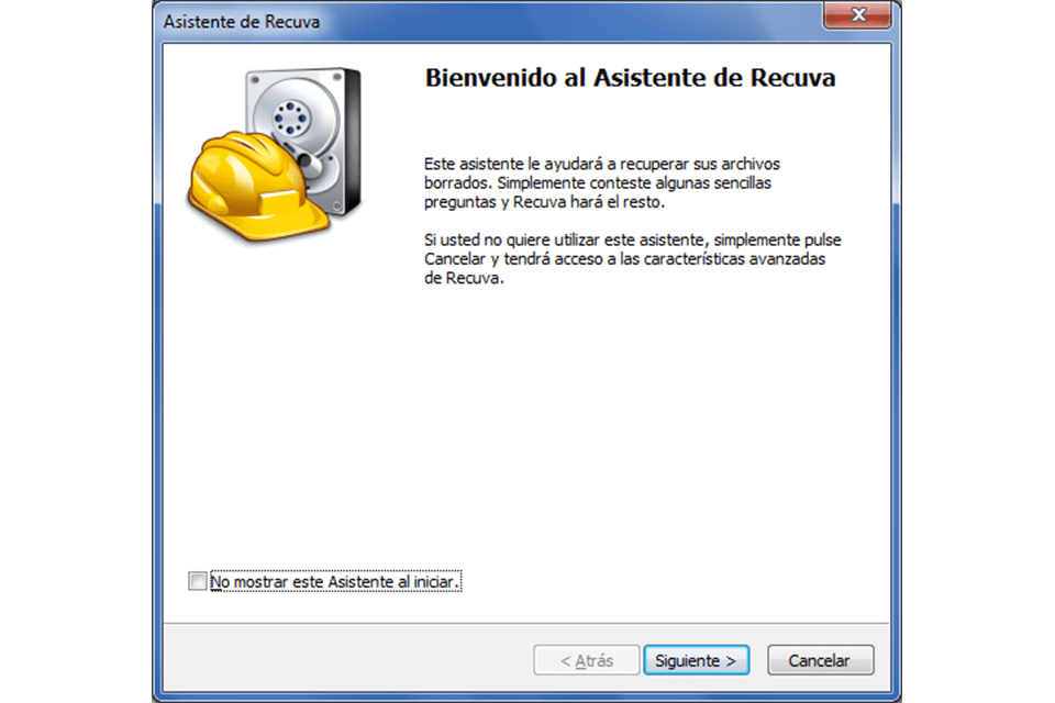 Recuperación de archivos