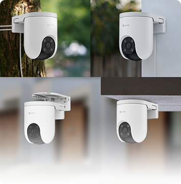 Cámara EZVIZ H8C Pro 4K 8MP Wifi Visión Nocturna 360° PTZ imagen 3