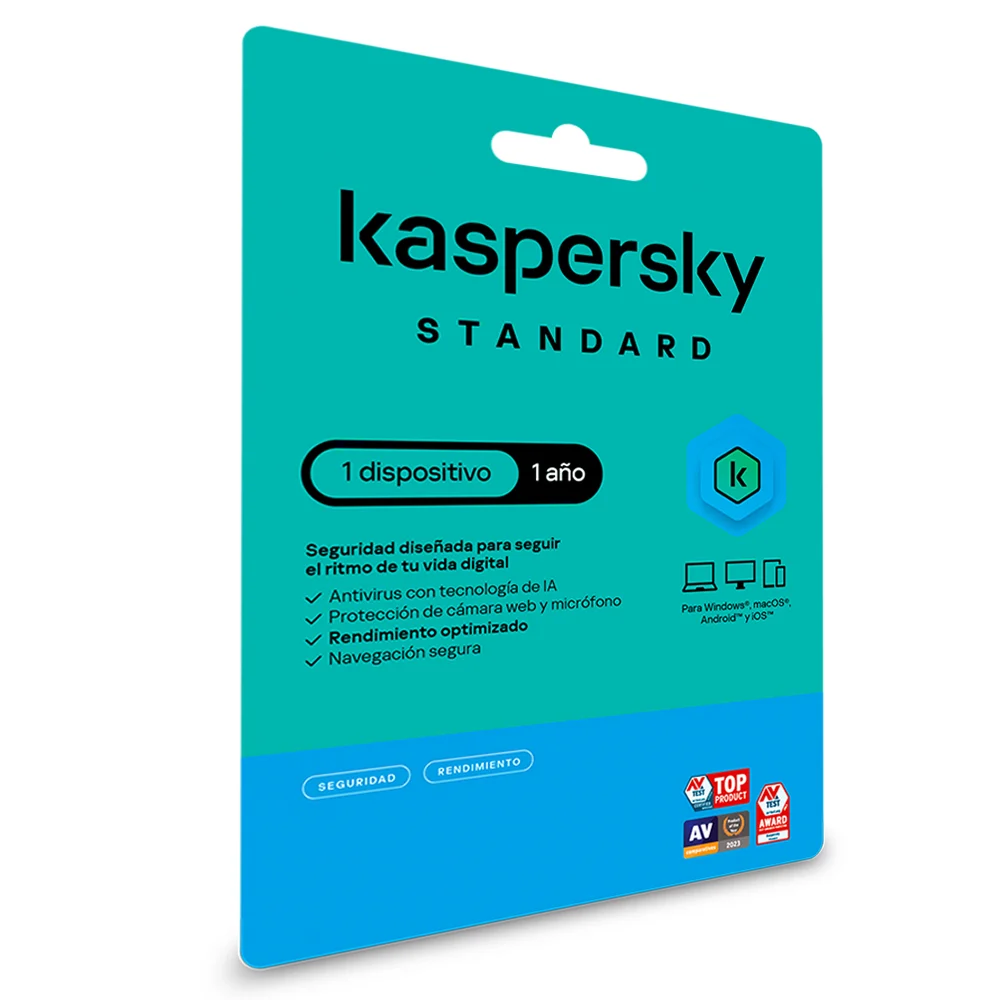 Antivirus Kaspersky Standard 1 Dispositivo imagen 2
