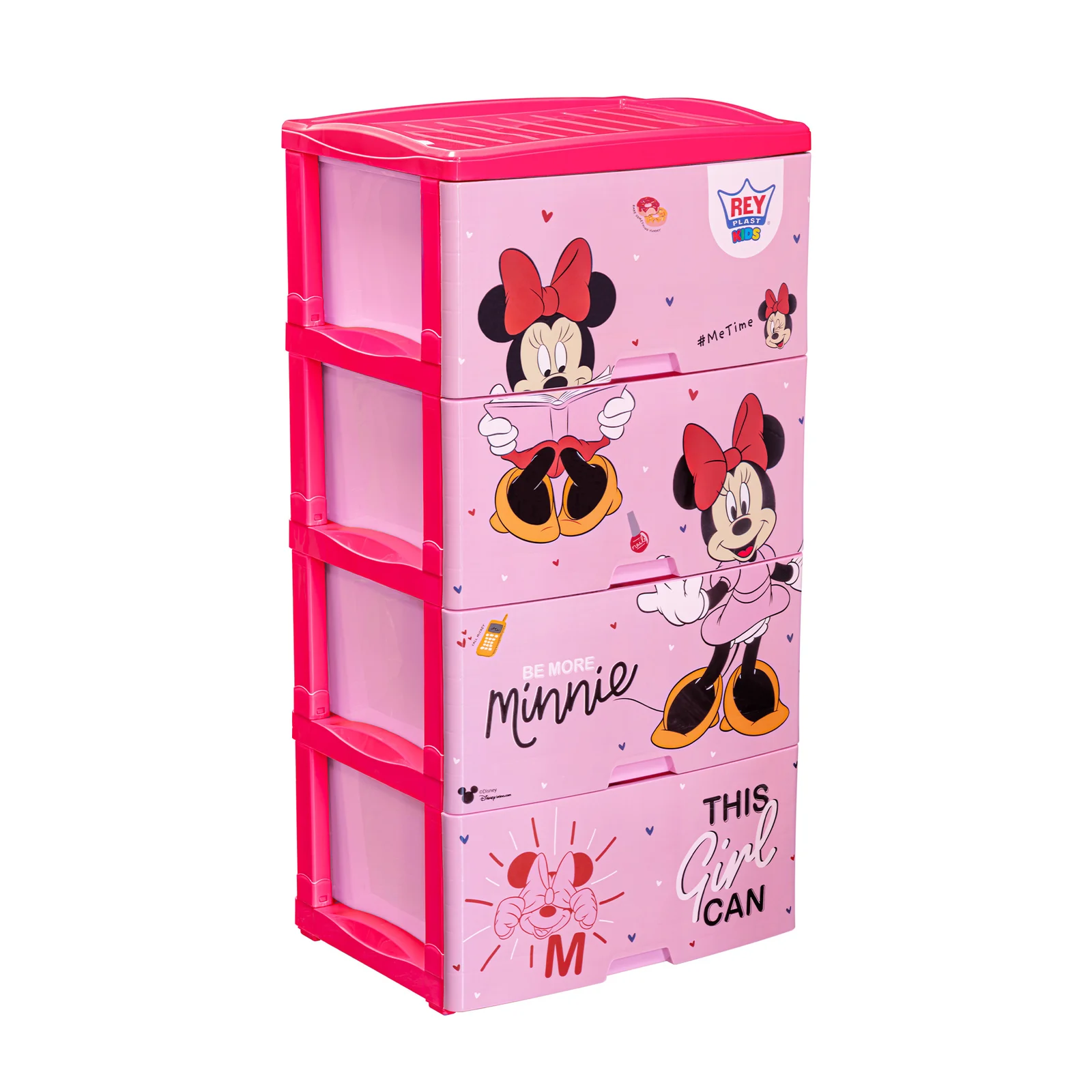 Comoda Big Box Disney Minnie 4 Pisos