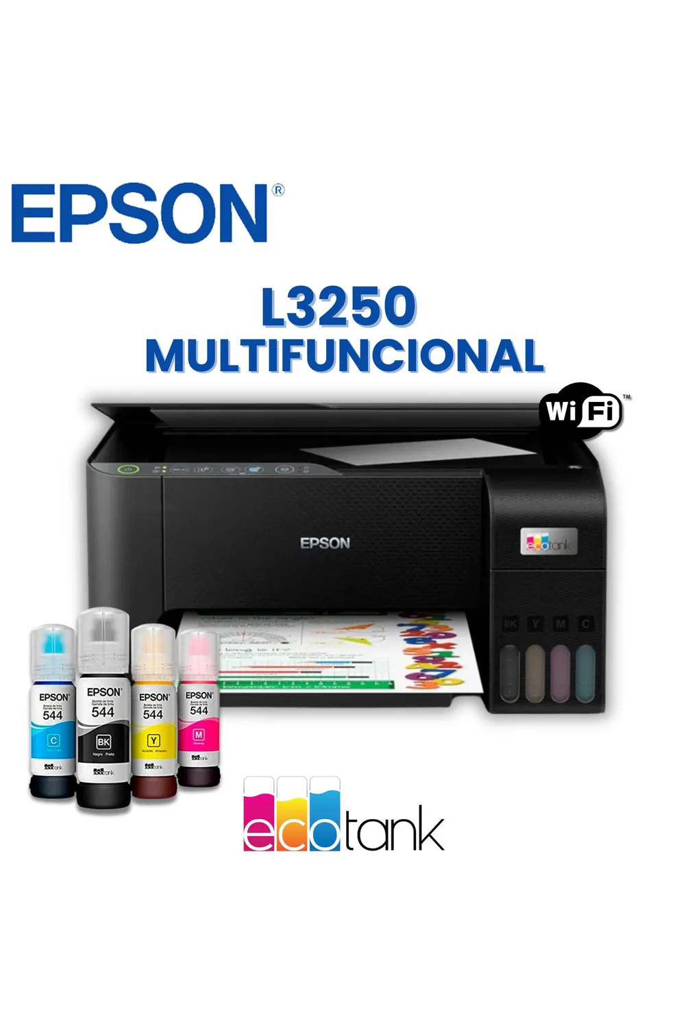 Impresora Multifuncional Epson EcoTank L3250 imagen 6