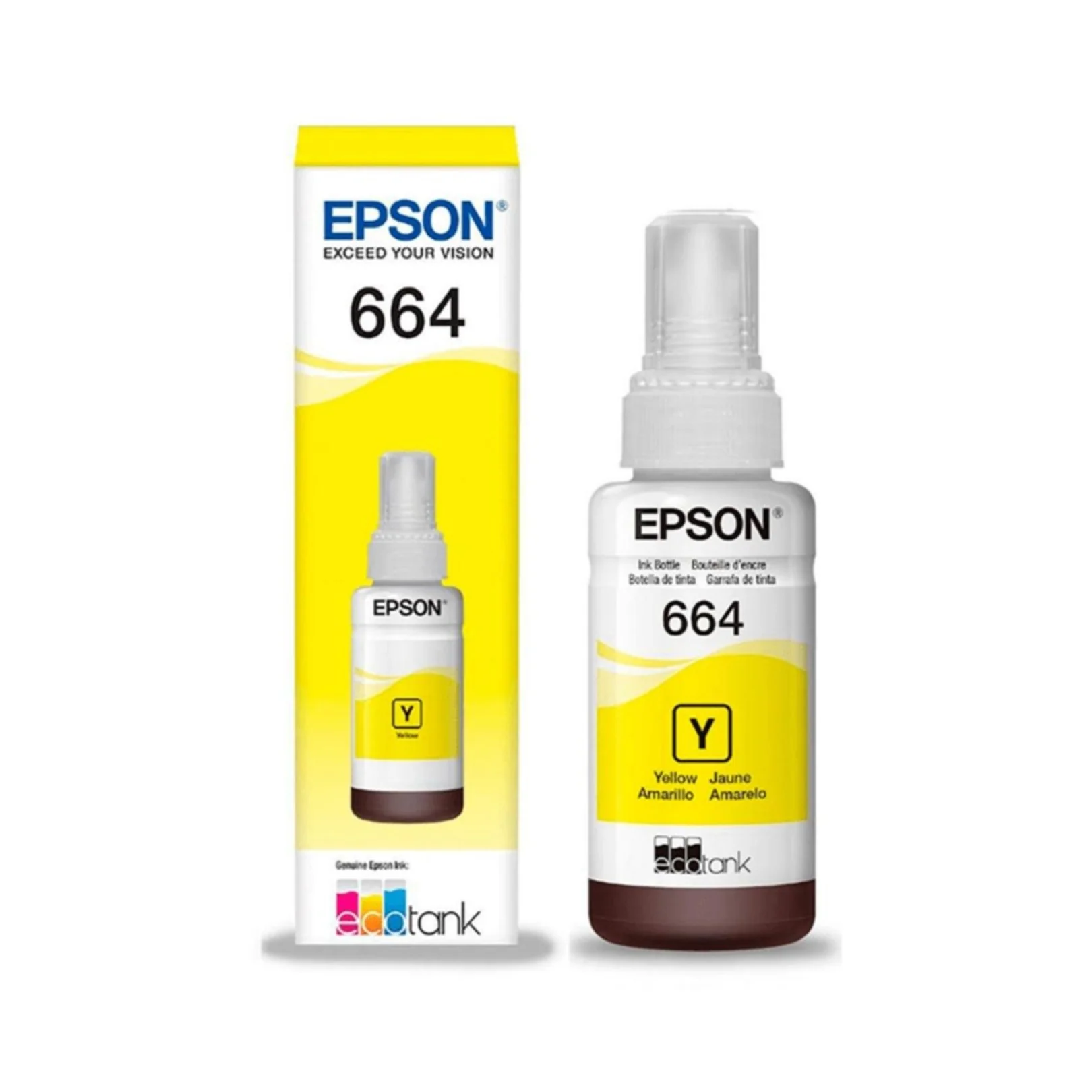Tinta Epson 664 Yellow 70ml